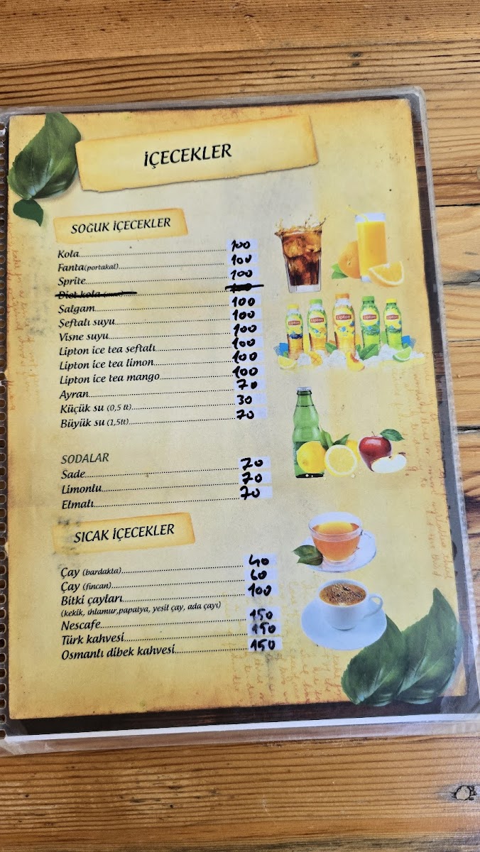 Menu Saklıkent Cihan'ın Yeri Alkolsüz Aile Restoranı & Vitamin Bar-6